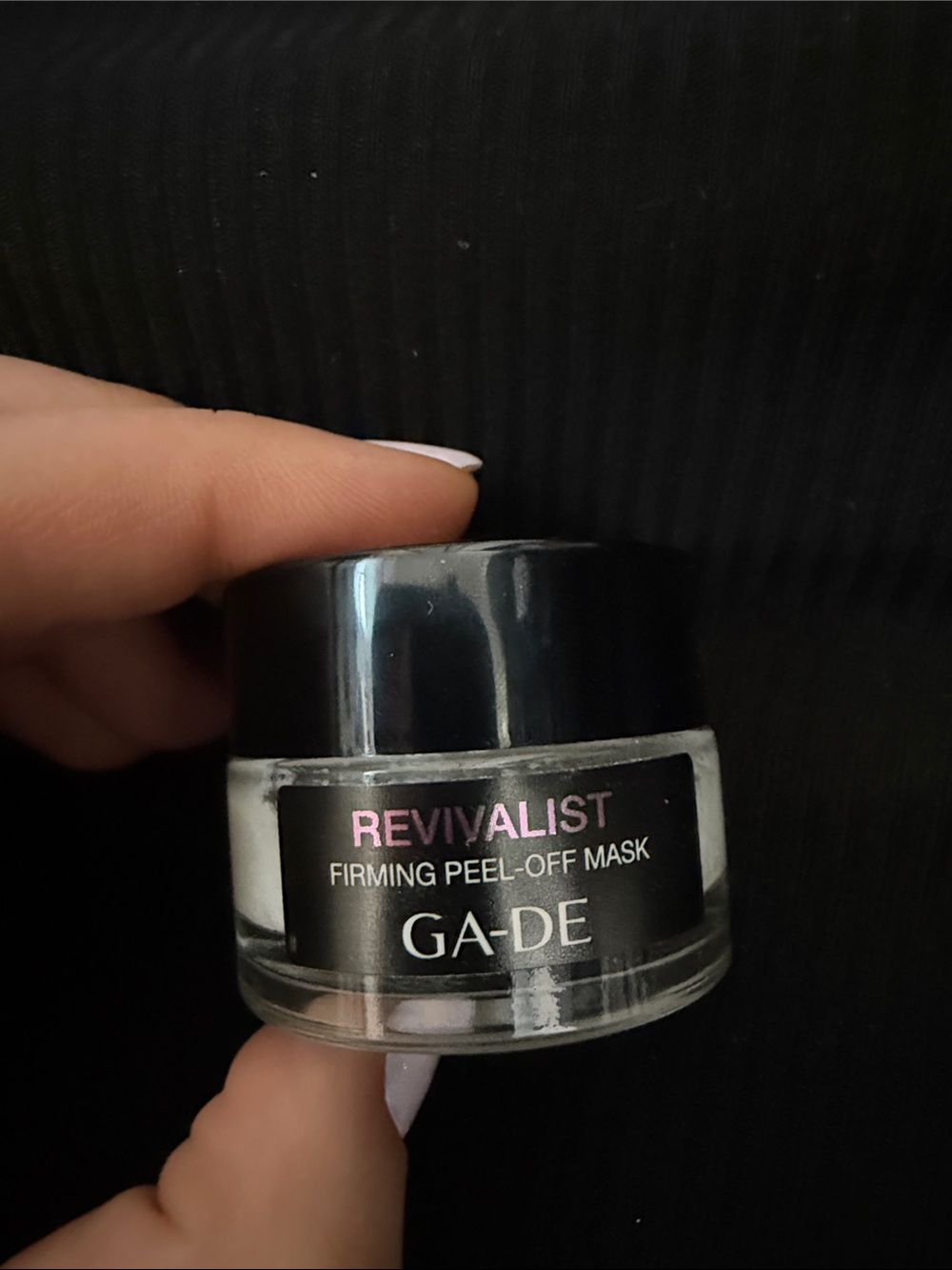 GA-DE Revivalist Firming Peel-Off Mask - Black & Pink Label